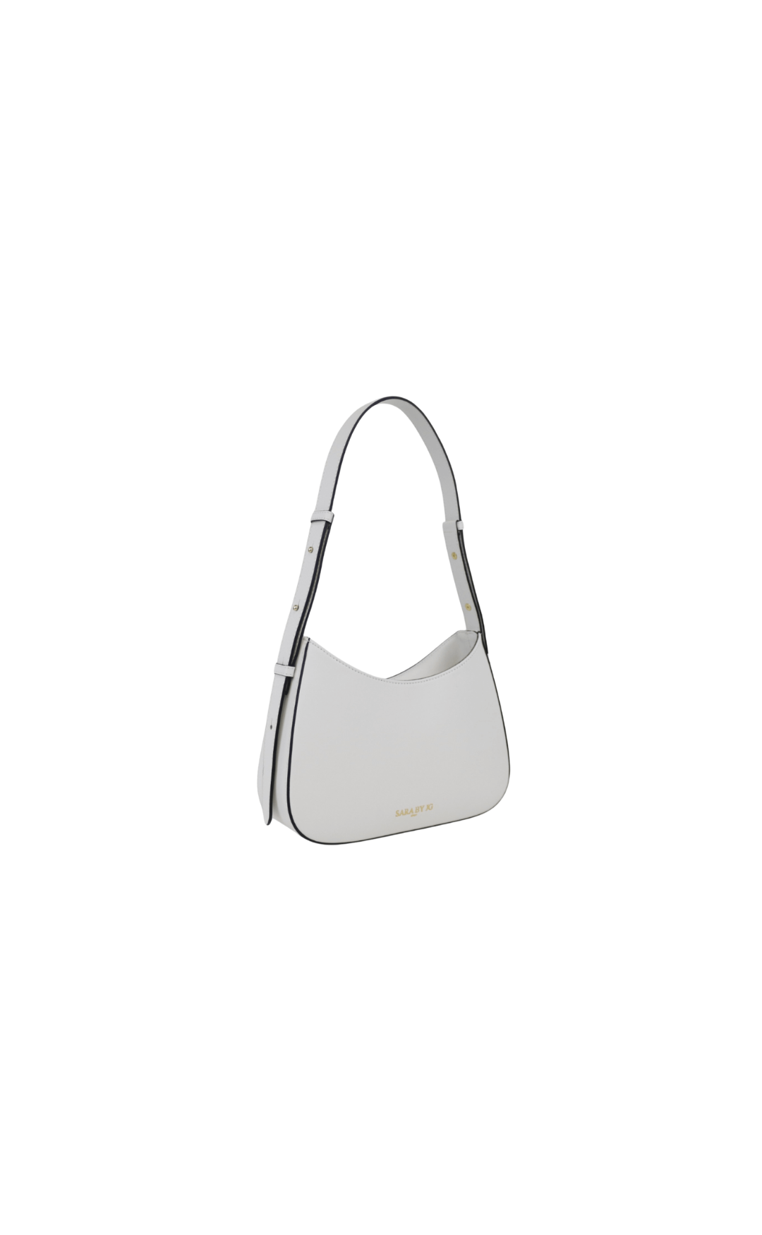 The Vivace - White – Sculptural handbag handmade in genuine Italian leather in Florence by SarabyJG