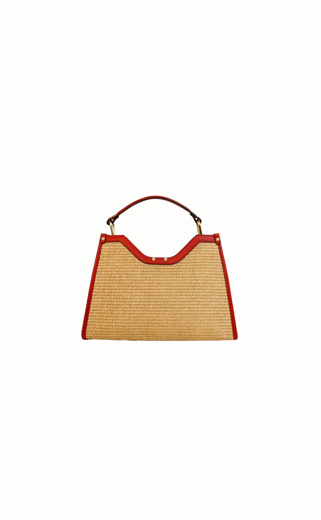 The Selvaggia Mini - Red – Sculptural bag handmade in genuine Italian leather in Florence by SarabyJG
