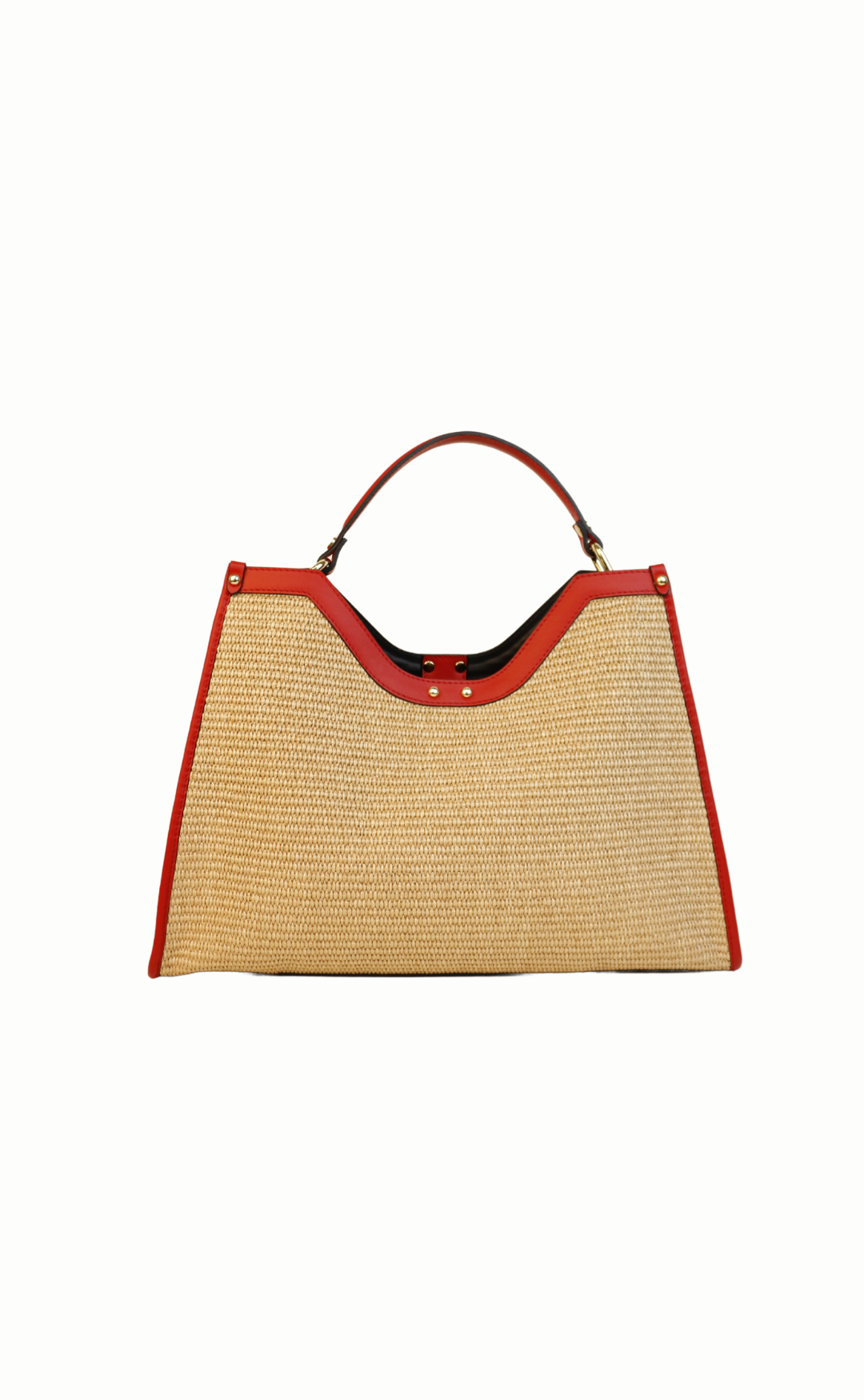 The Selvaggia - Red – Sculptural bag handmade in genuine Italian leather in Florence by SarabyJG