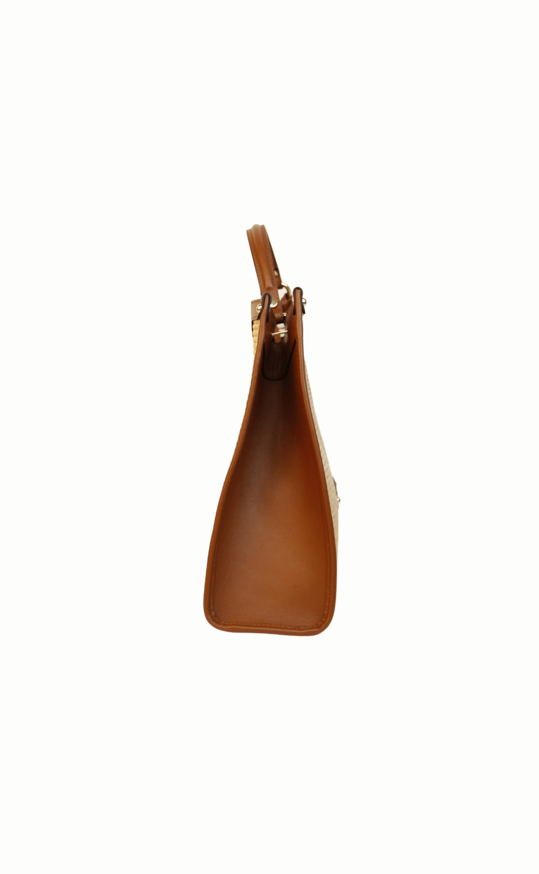 The Selvaggia - Brown – Sculptural handbag handmade in genuine Italian leather in Florence by SarabyJG