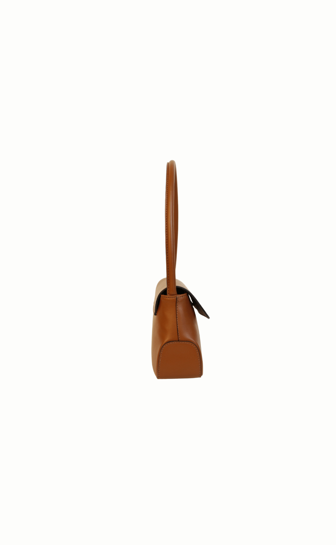 The Leggera - Brown – Sculptural handbag handmade in genuine Italian leather in Florence by SarabyJG