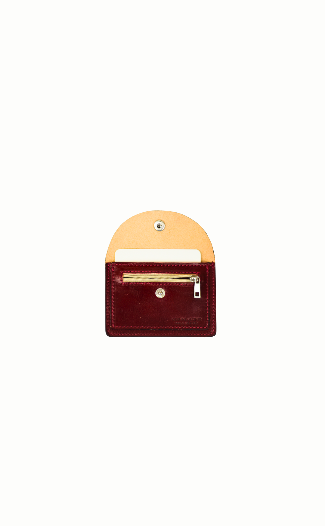 Cartera de piel – Rojo