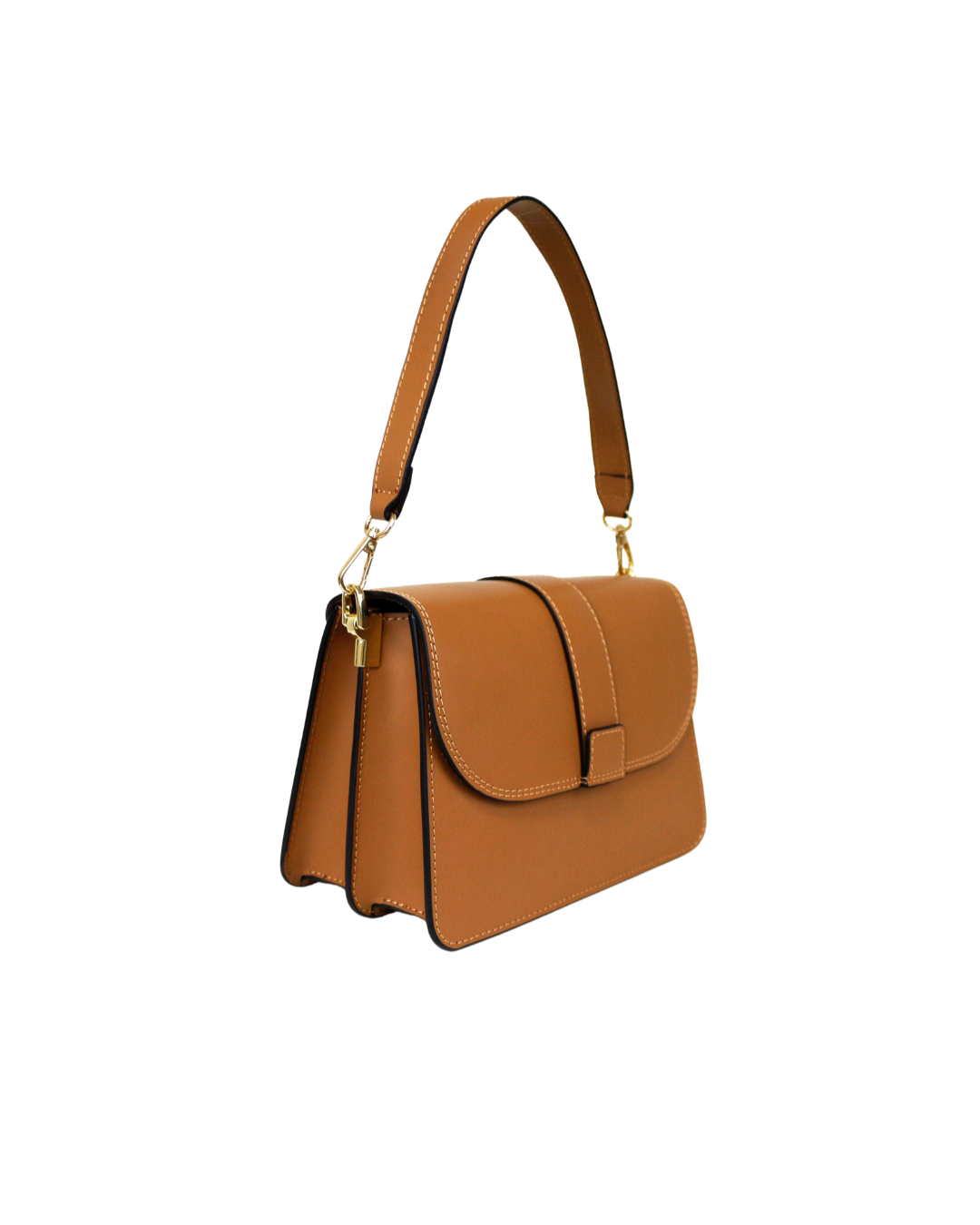 The Belluna Camel – Sculptural handbag handmade in genuine Italian leather in Florence by SarabyJG