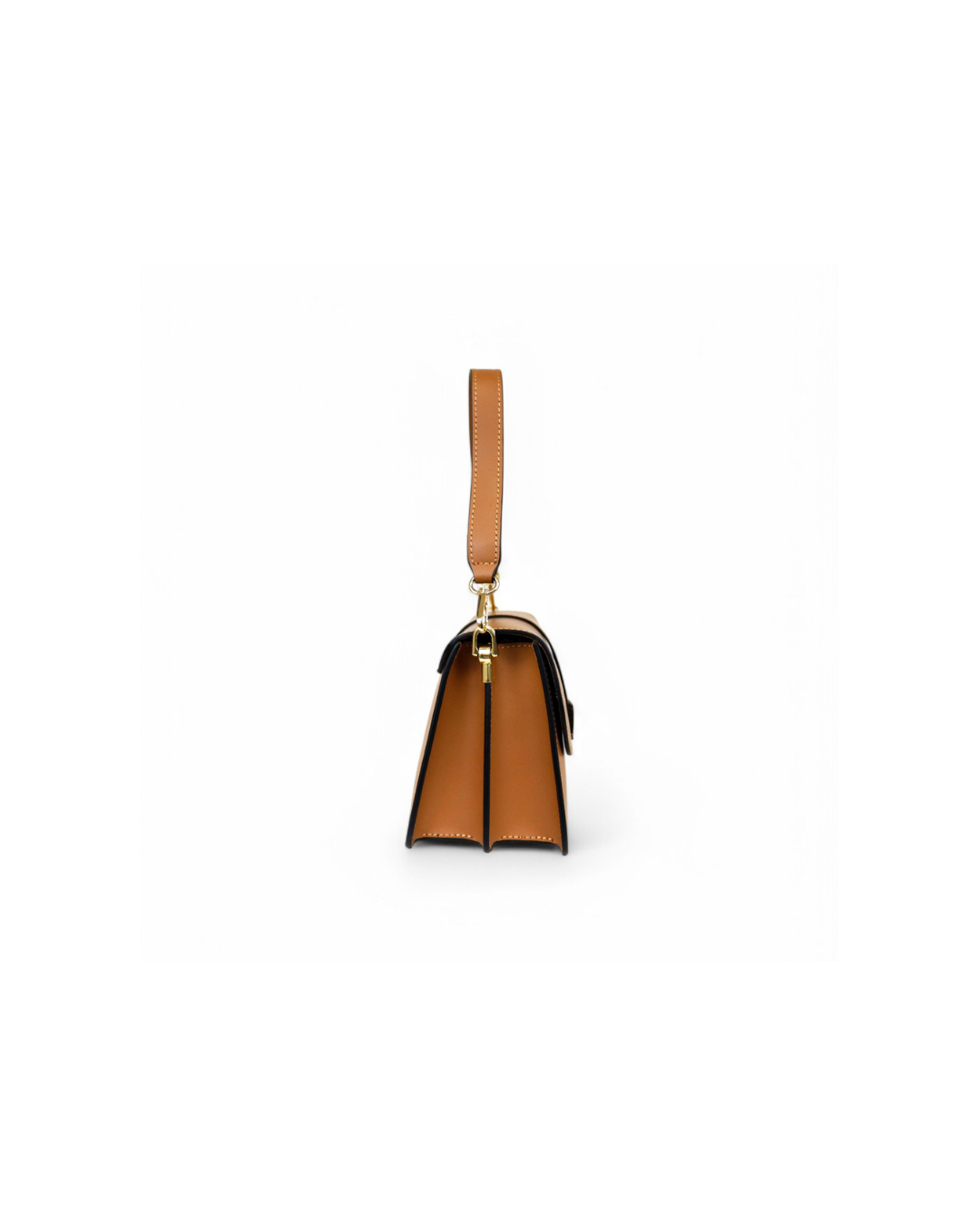 The Belluna Camel – Sculptural handbag handmade in genuine Italian leather in Florence by SarabyJG