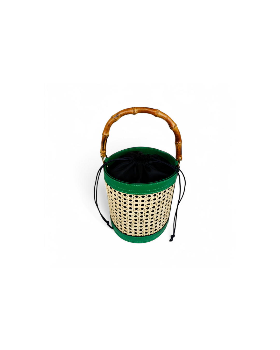 The Serena Green – Sculptural handbag handmade in genuine Italian leather in Florence by SarabyJG
