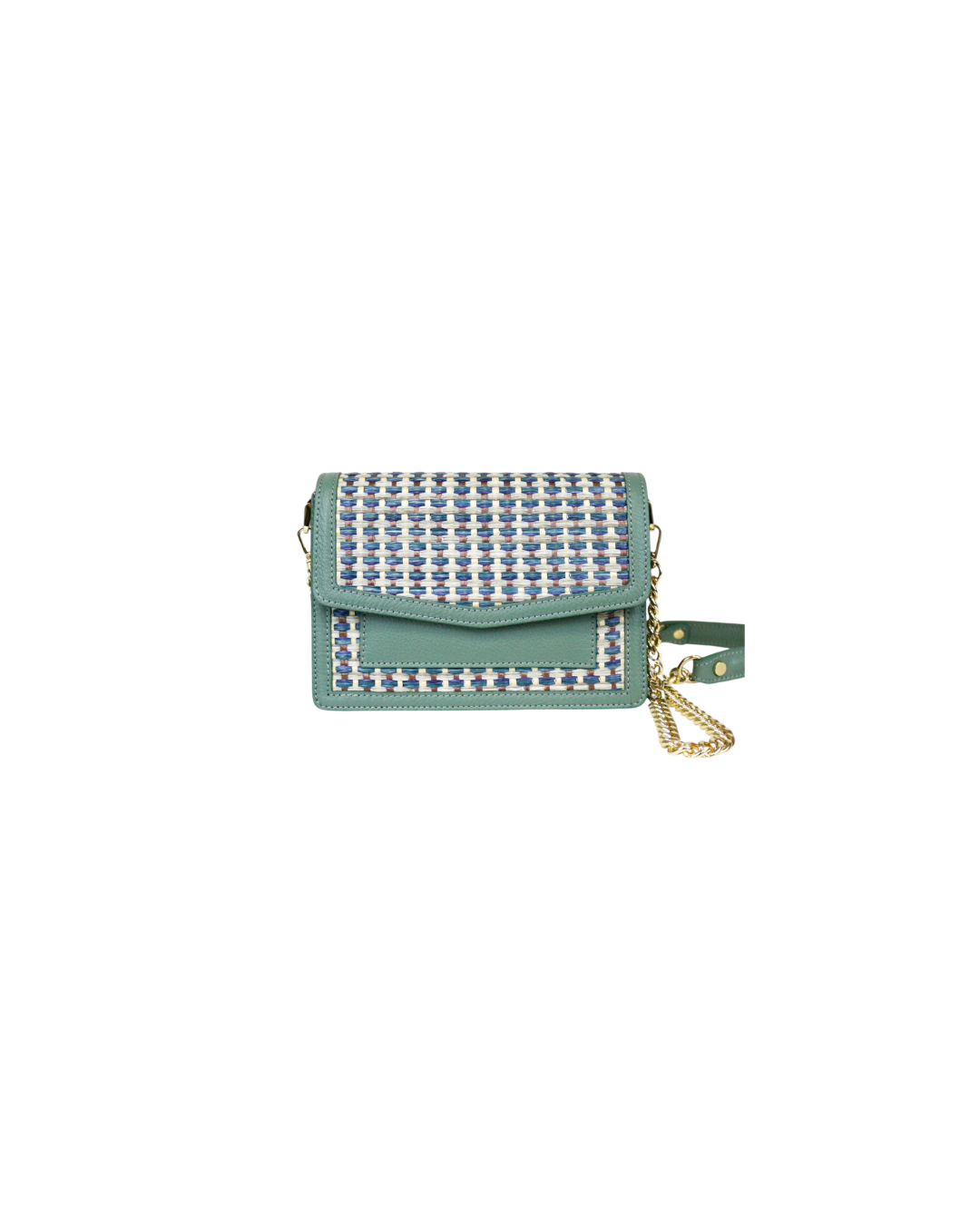 The Armonia Sage Green – Sculptural bag handmade in genuine Italian leather in Florence by SarabyJG