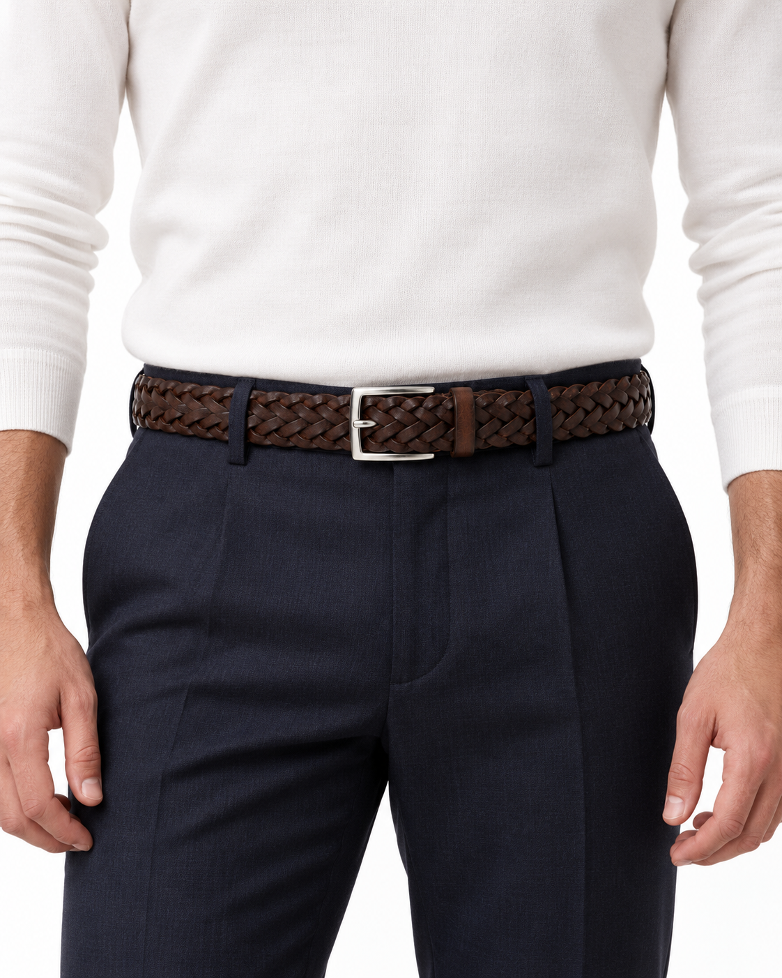 La Treccia Maxi - Leather Belt