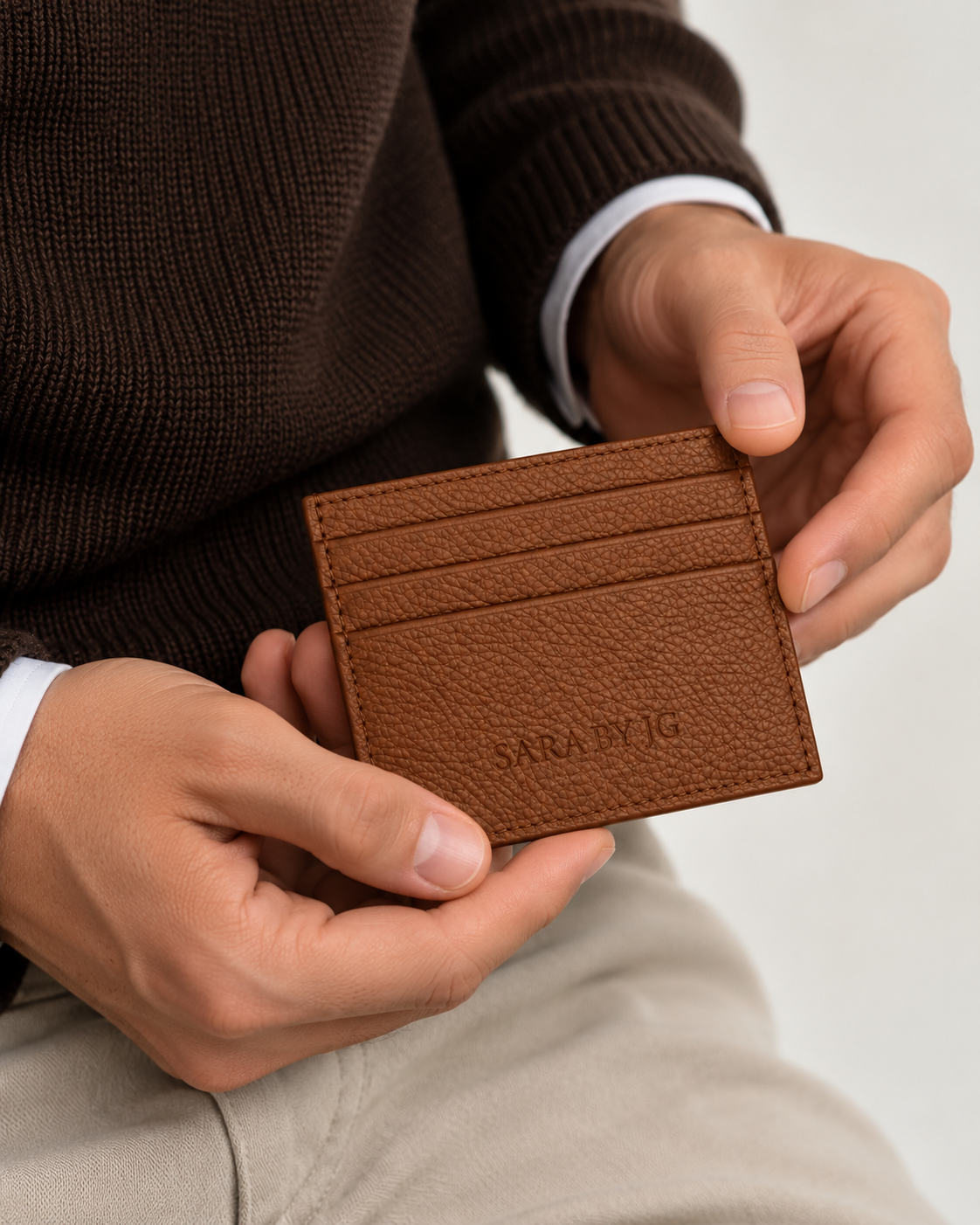 Slim Cardholder - Brown