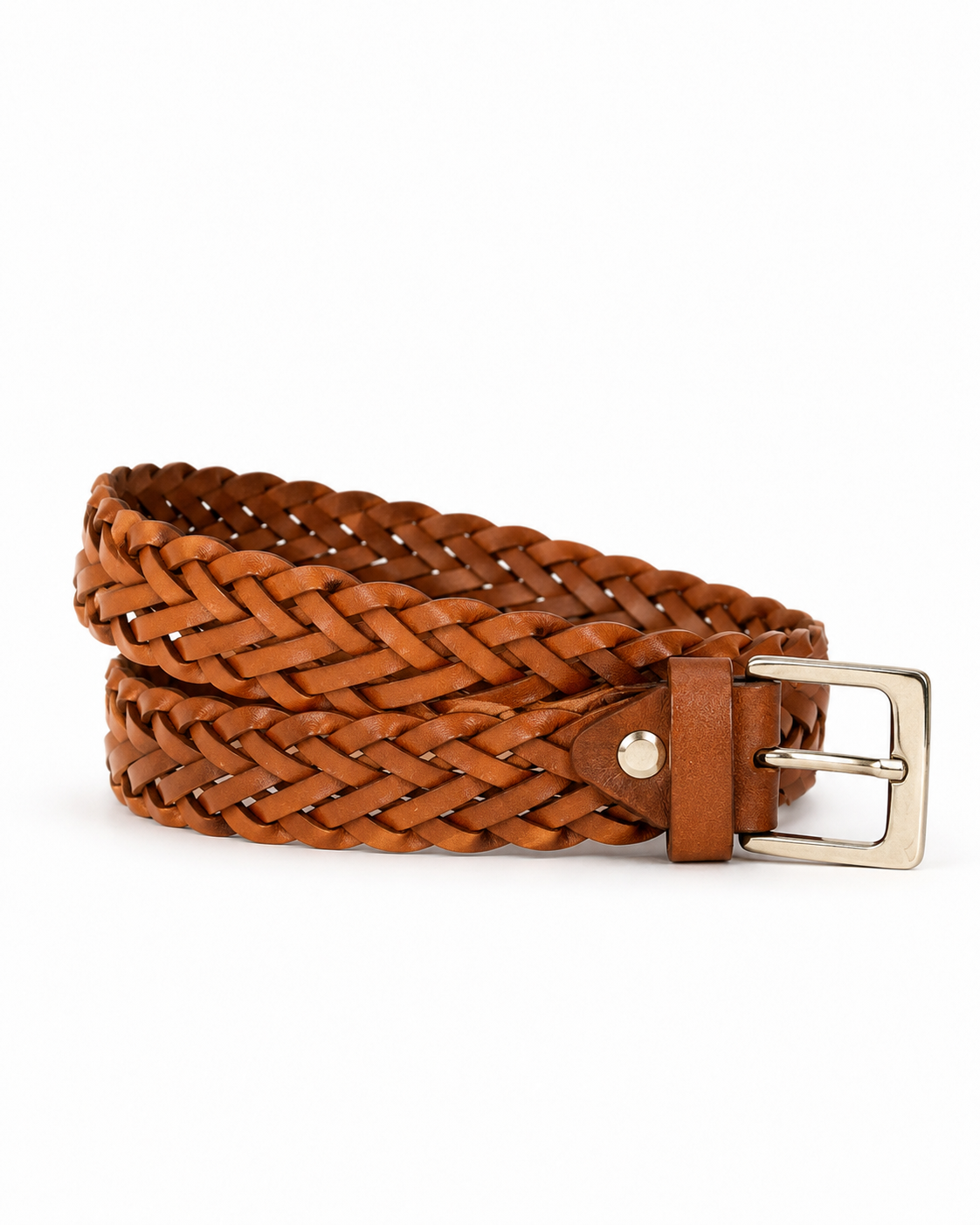 La Treccia Belt - Square Buckle