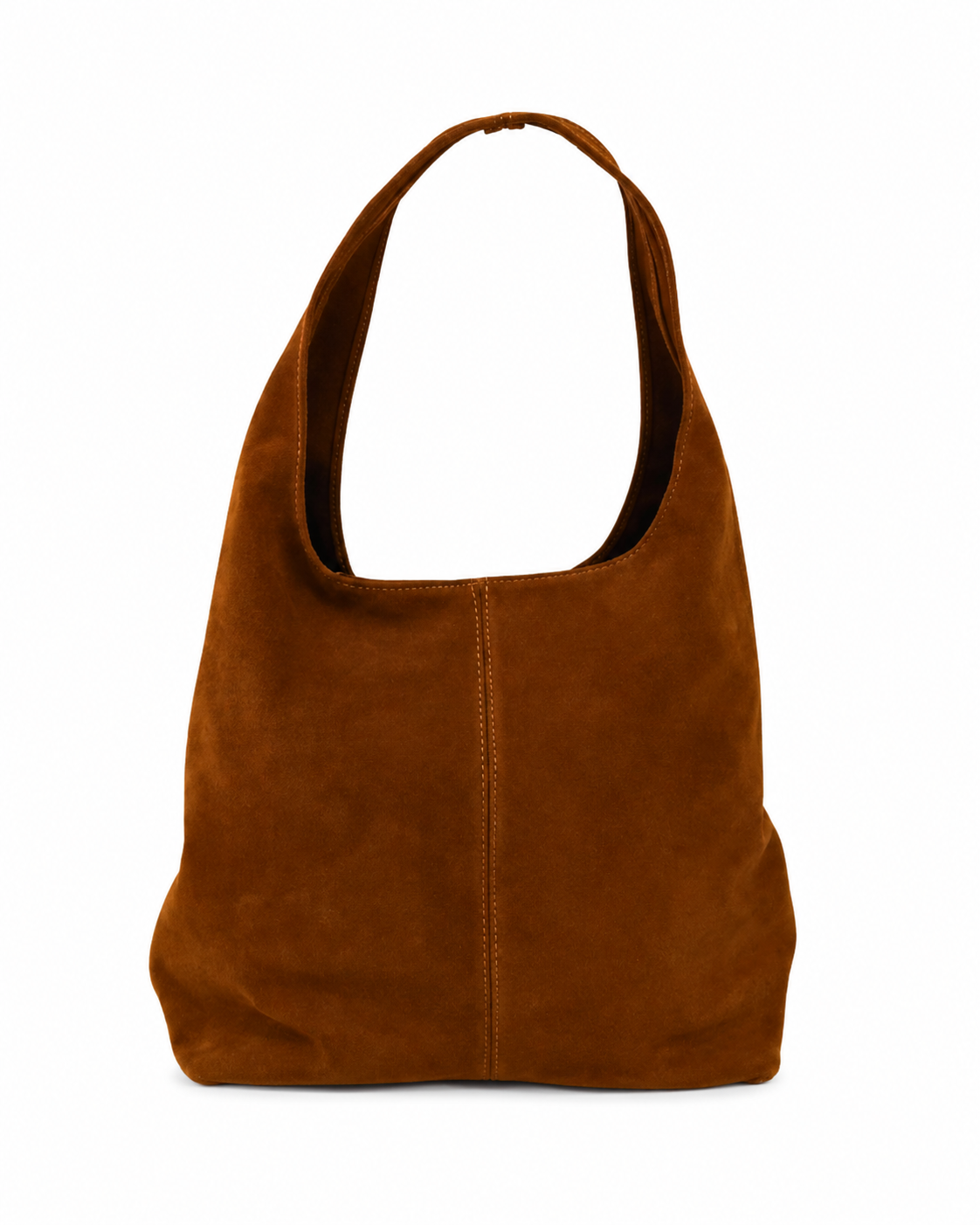 suede brown tote bag made in italy