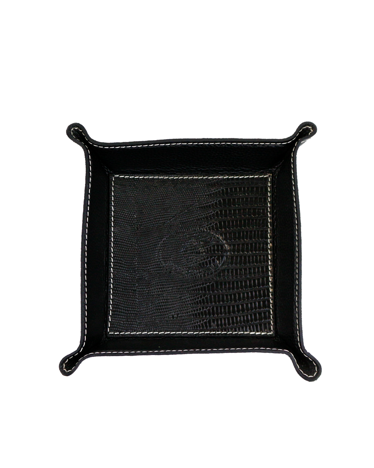 Leather Tray Black