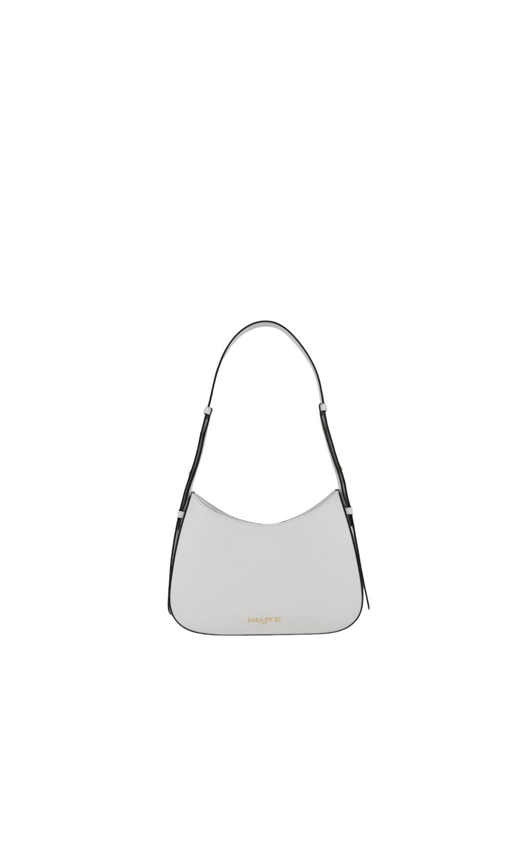 The Vivace - White – Sculptural handbag handmade in genuine Italian leather in Florence by SarabyJG