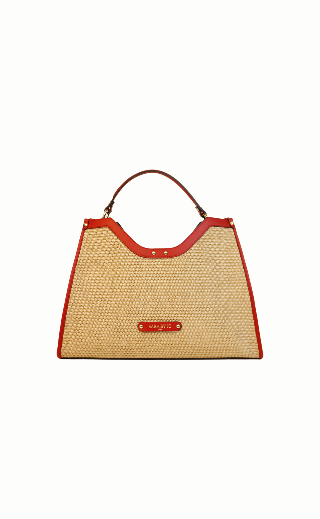 The Selvaggia - Red – Sculptural bag handmade in genuine Italian leather in Florence by SarabyJG