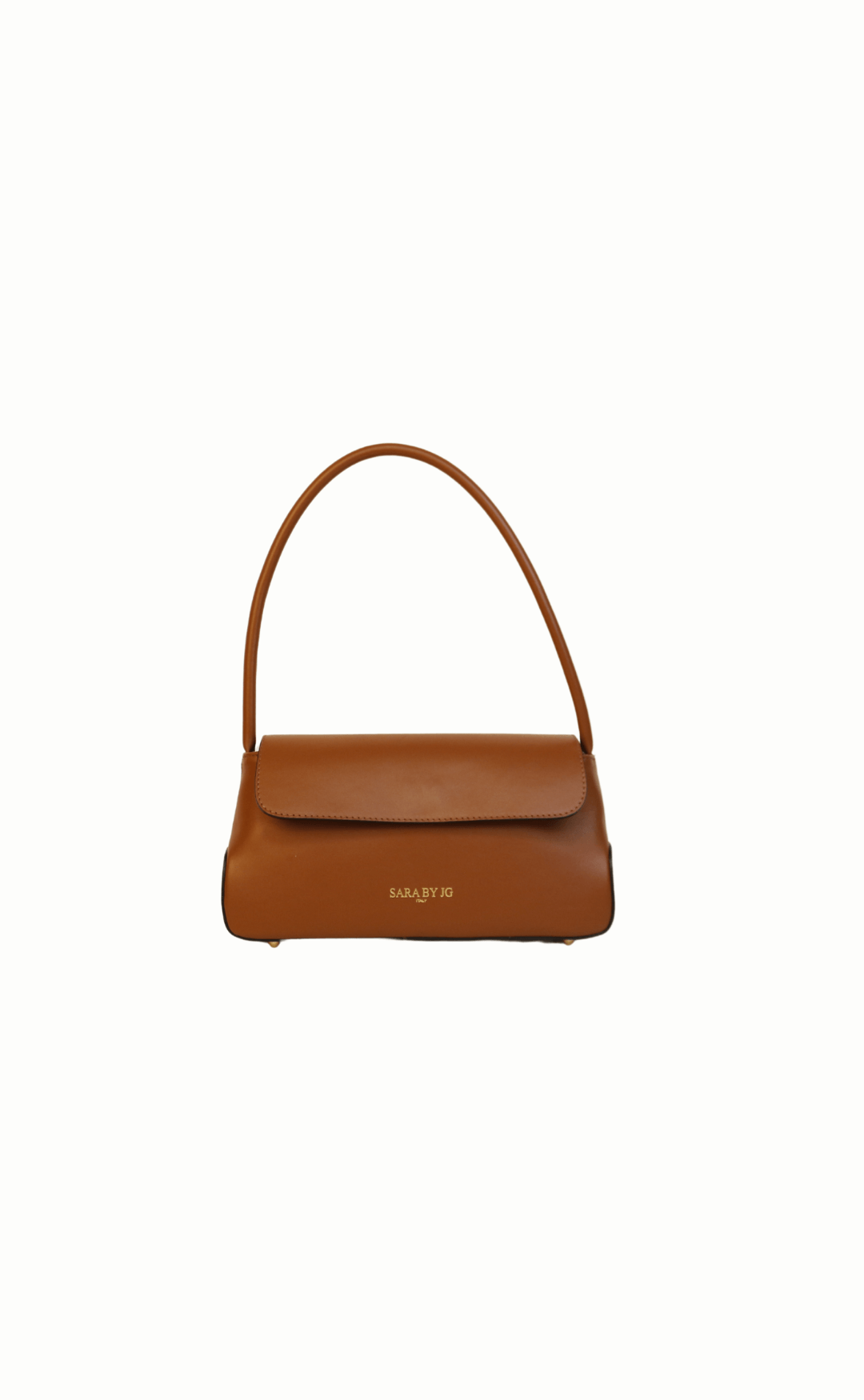 The Leggera - Brown – Sculptural handbag handmade in genuine Italian leather in Florence by SarabyJG