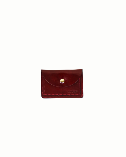 Leather Wallet - Red