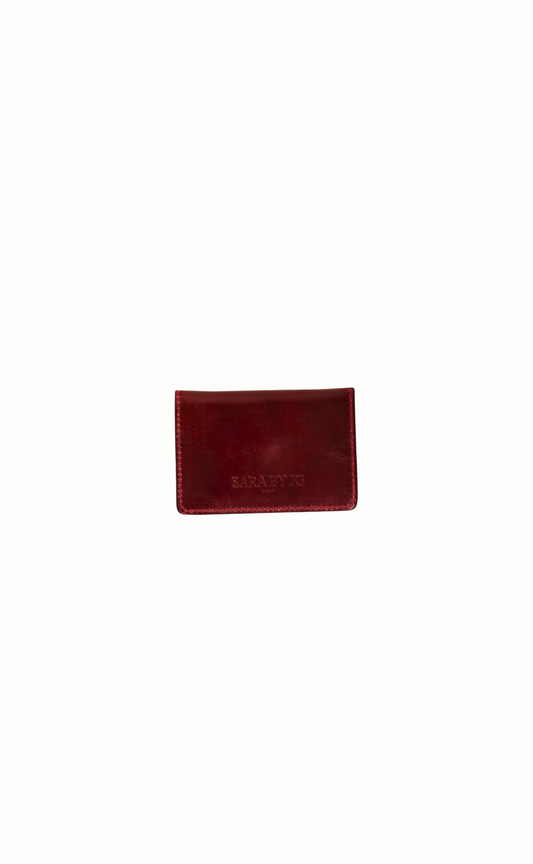 Leather Wallet - Red