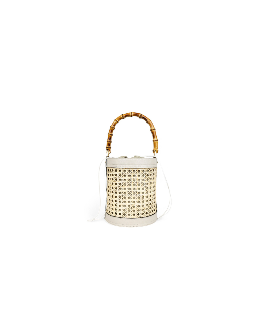 The Serena White – Sculptural handbag handmade in genuine Italian leather in Florence by SarabyJG