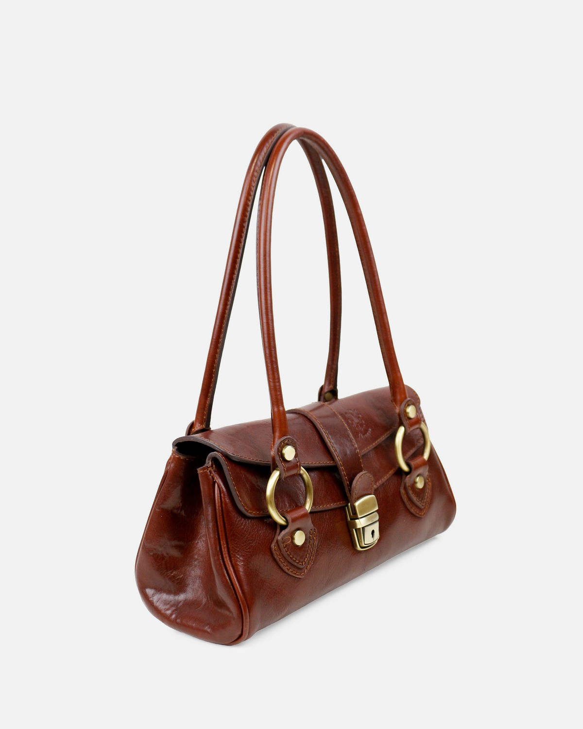 Vintage Lock Shoulder Bag